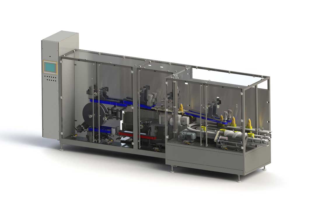 BREITNER | bottle unscrambler with mold attachment